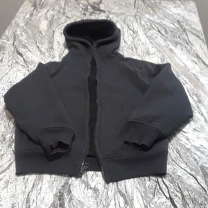 Boys Black Size S  Fleece Hoodie